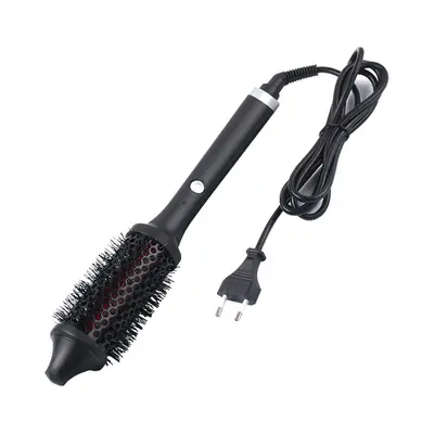 360 Degree Rotating Heated Hair Comb Curler and Straightener