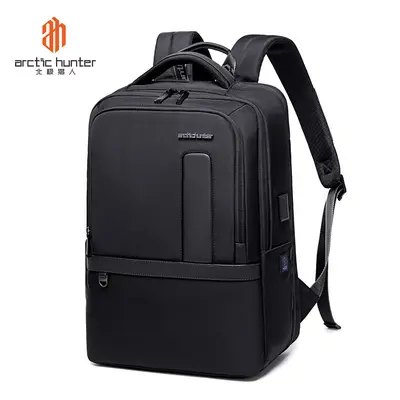 Hochwertige Business-Rucksack für Herren mit Erweiterungsfunktion, großer Kapazität für Geschäftsreisen, Laptop-Rucksack, multifunktional