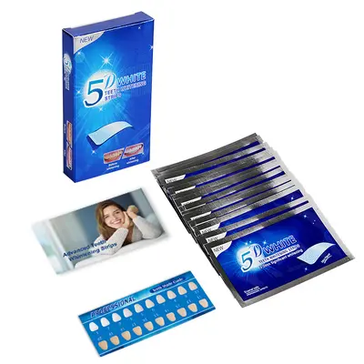3D 5D 9D Whitening Teeth Strips, Thin and Snug-Fitting - 8