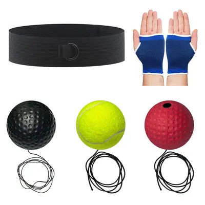 Başa takılan boks reaksiyon topu, dekompresyon ve havalandırma topu, sihirli hız topu, yetişkin ve çocuk eğitimi, fitness ve eğlence evi - 13
