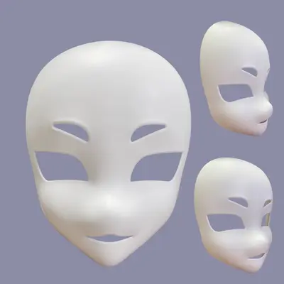 Kig Series Beast Costume Skull Mask, Fox Design
