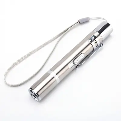 USB Rechargeable Laser Cat Toy, Infrared Flashlight Function - 3