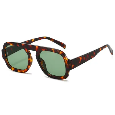 Pilotensonnenbrille mit PC-Gestell, schlichtes Modedesign für Damen und Herren - 11