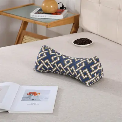 Cervical pillow, buckwheat shell filled, removable cover - 13