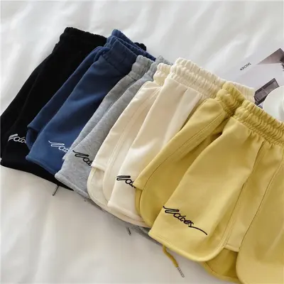 Women's 2025 Summer Loose High Waist Sports Shorts