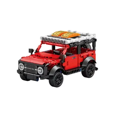 Building Block Sports Car Set, Off-Road Racing Car, Educational Toy for Kids