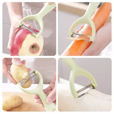 Edelstahl-Gemüse- und Obstschälmesser