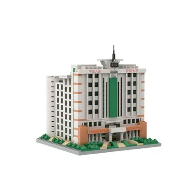 Custom Graduation Gift Building Block Set, Small Particle MOC - 6