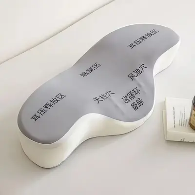Memory foam pillow, cervical spine correction with massage - 2