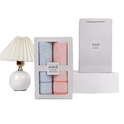 Mufanduo Pure Cotton Towel Gift Set, Double Pack - 5