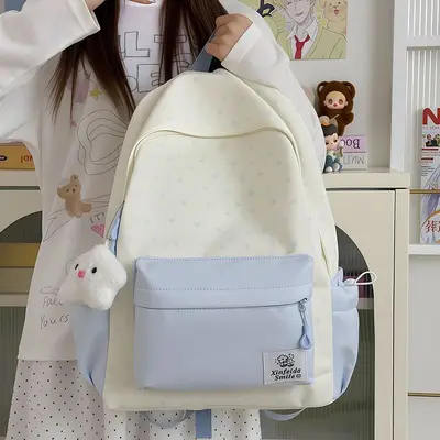 Women's School Backpack for Middle School Students, Large Capacity - 9