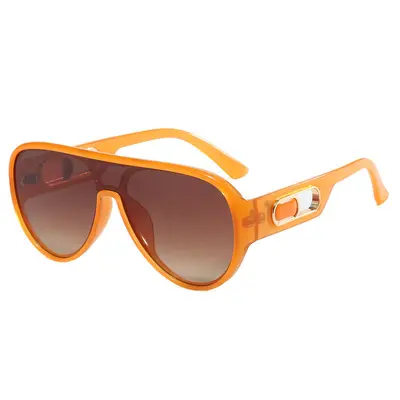 Retro-Sonnenbrille mit UV-Schutz, schlichtes Unisex-Design - 13
