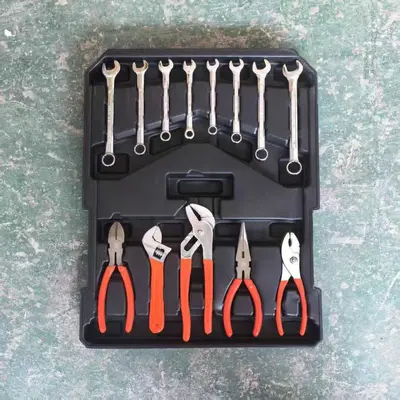 187-teiliges 399PC Werkstatt-Werkzeugset
