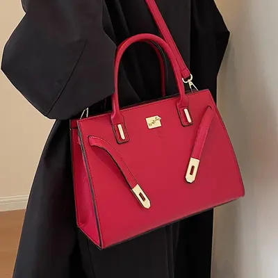 Red Wedding Bag, Small Women's Crossbody Envelope Clutch