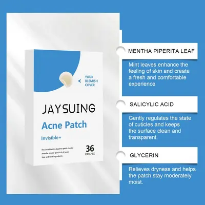 Invisible Waterproof Transparent Hydrocolloid Pimple Patch - 5