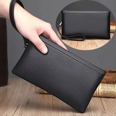 Men's Large Capacity Casual Clutch Wallet - 1