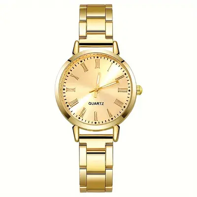Nische leichte Luxus Damenmode Armbanduhr Schüler Party einfache Mode Damenuhr Quarz Uhr Temperament Stahlband Uhr für Mädchen - 12