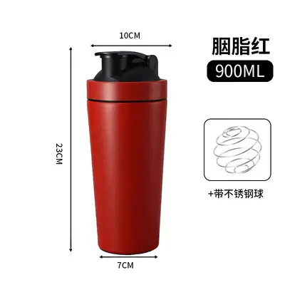 304 Paslanmaz Çelik Protein Shaker Spor Termos Bardak - 11