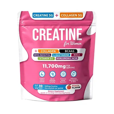 Women's Creatine Monohydrate Powder for Sports and Fitness - 6