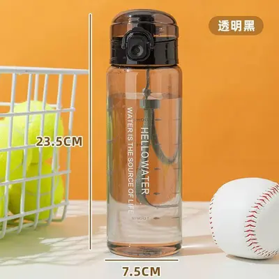 Çapraz Sınır Mat Sporcu Su Şişesi Yüksek Değerli Büyük Kapasiteli Taşınabilir Öğrenci Açık Hava Bardağı water bottle - 9
