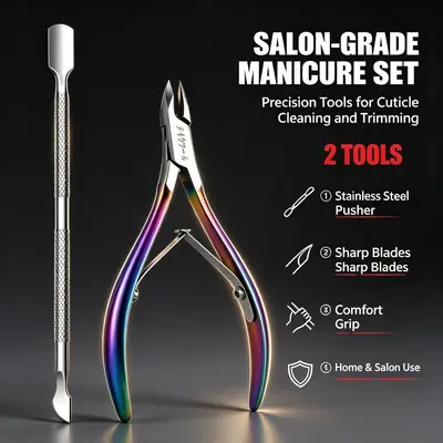 Professionelles Maniküre-Set mit Nagelzangen - 8