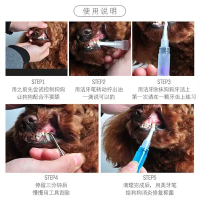 Pet dental cleaning pen for dogs and cats - 4