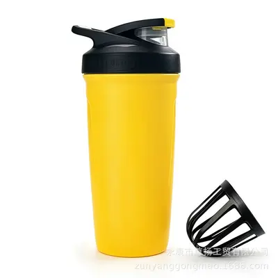 Proteinshaker-Becher, einwandig, mit Griff