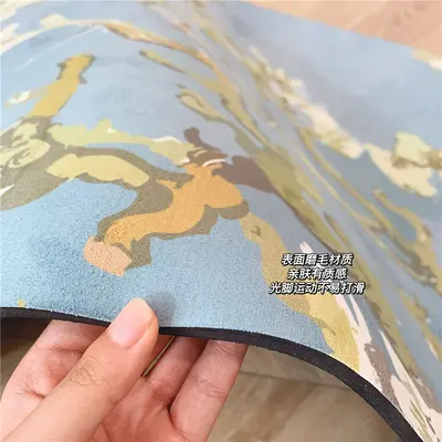 外贸批发库存尾单直播供货团购~ 梵高油画系列健身bi备防滑瑜伽垫 - 5