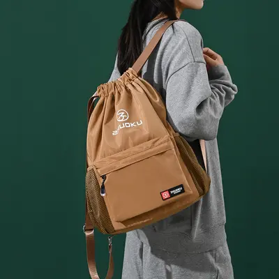 Large-Capacity Oxford Cloth Backpack, Waterproof, Unisex, for Travel and Sports - 5