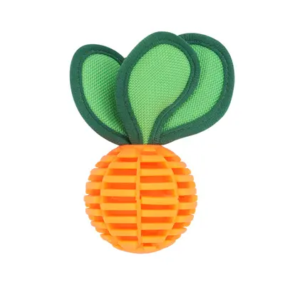 Dog Toy, Indestructible TPU Chew Ball with Squeaker and Treat Dispensing - 7