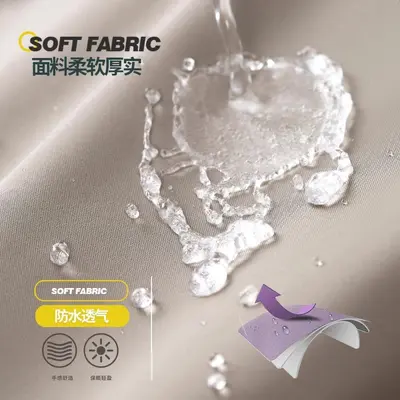 Fishing raincoat for electric vehicles, thickened, long, split-type
