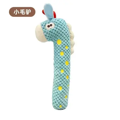 Squeaky Plush Rope Knot Dog Toy for Large Dogs, Chew Resistant - 11