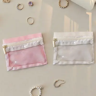 Tragbare Schmuckschatulle Ohrring Ohrring Halskette Schmucktasche Aufbewahrungstasche Ring Armband Reise-Schmucktasche Grenzüberschreitend