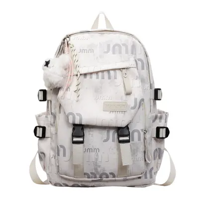 Herbst Herren Universitäts-Rucksack großes Fassungsvermögen vielseitig Doppelschultergurt Rucksack Herren Doppelschultergurt Mittelschüler Internatsausstattung notwendige Schultasche Damen - 7