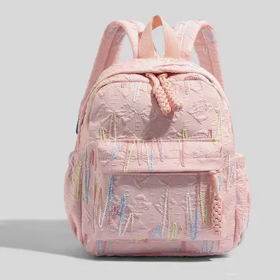 Girls' Backpack, Color-Block Design, for Primary School - 7