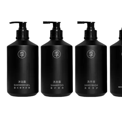 Geranium Scented Shower Gel 500ml, Hotel Shampoo with Custom Logo - 6