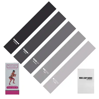 Women's Yoga Resistance Loop Band for Strength and Leg Training - 5