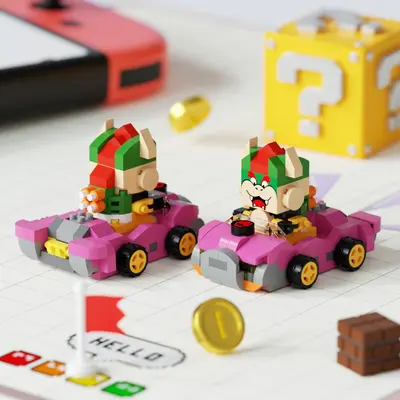 Go-Kart Model Building Block Toy for Boys and Girls