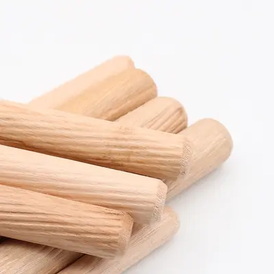 Round Wooden Dowels M6, M8, M10, M12 for Furniture Connectors