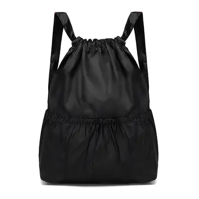Floral Pleated Large-Capacity Foldable Women's Backpack, Travel - 8