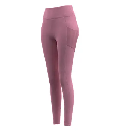 Yüksek bel dikişsiz yoga pantolonu, çıplak hissi, sıkı kesim - 7