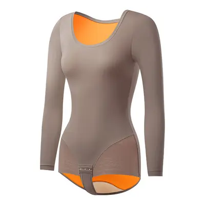 Curcumin Thermal Bodysuit with Snap Crotch, Tummy Control - 7