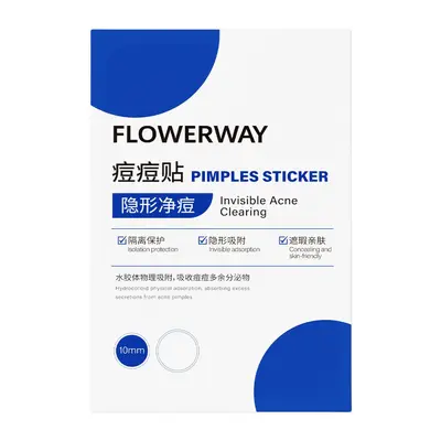 FLOWERWAY Acne Patch, Pimple Absorbing, Reduces Redness and Swelling - 7