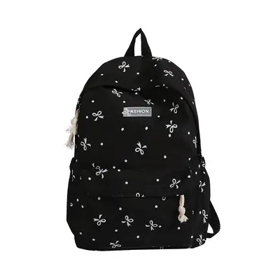 Japanese-style minimalist casual large-capacity backpack for middle and high school students, lightweight and trendy school daypack for girls - 8