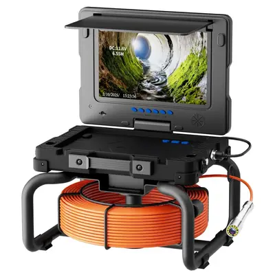 Hochauflösende Rohrendoskop 5mm Industriekamera IP68 wasserdicht Inspektions- und Reparaturmessgerät Kanaluntersuchung städtische Hochauflösung