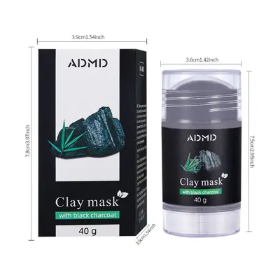 Bambu Kömürlü Siyah Nokta Burun Bandı, Gözenek Sıkılaştırıcı Soyulabilir Maske - 7