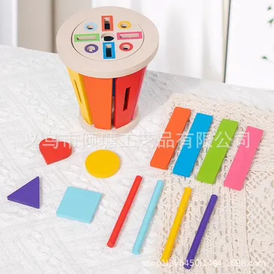 Renk sınıflandırma silindir, ahşap, 3-6 yaş