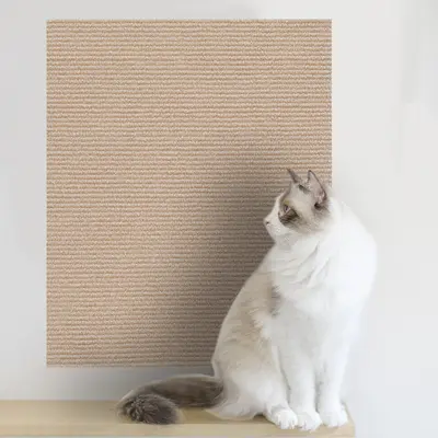 Self-Adhesive Cat Scratch Sofa Protector Pad, Wall Sticker and Scratching Board - 8