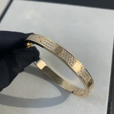 Kajia bilezik yıldızlı gökyüzü 18K altın kaplama klasik - 6