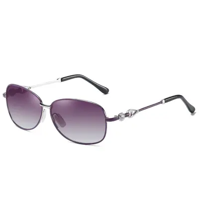 Small Frame Polarized UV Protection Driving Sunglasses for Women - 8